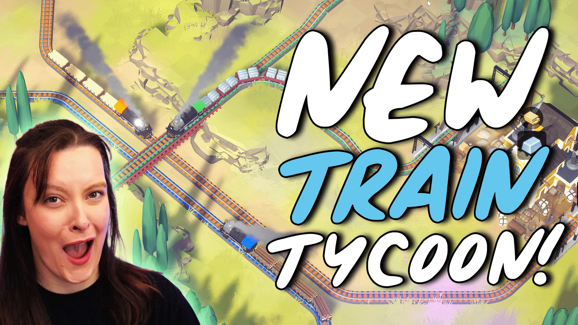 New Train Tycoon Game! Train Valley World Review